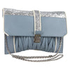 Miu Miu Madras Chain Clutch Matelasse Leather with Glitter