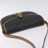 Christian Dior Vintage Honeycomb Flap Crossbody Bag Coated Canvas