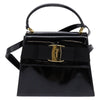 Salvatore Ferragamo Vintage Vara Bow Top Handle Bag Patent Leather