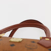 Secondhand MCM Visetos logogramme Handbag Canvas and