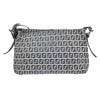 Secondhand Fendi Vintage Flap Shoulder Bag Zucchino Canvas with