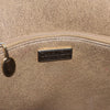 Christian Dior Vintage Honeycomb Handbag Canvas Leather