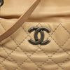 Chanel Petite Shopping Tote Quilted Calfskin