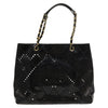 Chanel CC Chain Tote Perforated Patent
