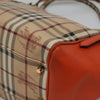Secondhand Burberry Canterbury Panels Tote Haymarket Coated Canvas and