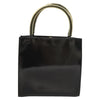 Salvatore Ferragamo Shopper Tote Patent Leather