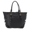 Secondhand Burberry Vintage Tote Black Leather Accessories