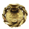 Secondhand Chanel Vintage CC Round Clip-On Earrings