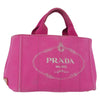 Secondhand Prada Canapa Tote Pink Canvas Accessories