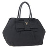 Secondhand Prada Bow Tote Tessuto