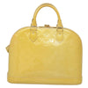 Louis Vuitton Alma Handbag Monogram Vernis