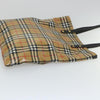 Secondhand Burberry Nova Check Tote Canvas and