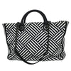 Secondhand Chanel Shopping Tote Woven Striped