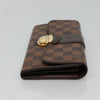Secondhand Louis Vuitton Sistina Wallet Damier
