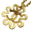 Secondhand Chanel CC Flower Pendant Necklace