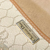 Christian Dior Vintage Honeycomb Shoulder Bag Canvas
