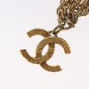 Secondhand Chanel CC Necklace Gold Metal Jewelry