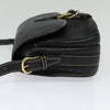 Secondhand Celine Shoulder Bag Black Leather Bags