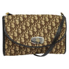 Christian Dior Vintage Flap Crossbody Bag Canvas