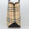 Secondhand Burberry Top Handle Tote Haymarket