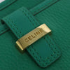 Secondhand Celine Shoulder Bag Green Leather Bags