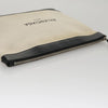 Secondhand Balenciaga Navy Zip Pouch Canvas and