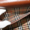 Secondhand Burberry Vintage Handbag Brown Leather Bags