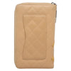 Secondhand Chanel Cambon Zip Around Organizer Wallet Quilted