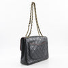 Chanel Vintage Classic Single Flap Bag Stitched Lambskin