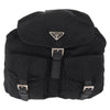 Prada Double Front Pocket Backpack Tessuto