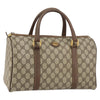 Gucci Vintage Duffle Bag GG Coated Canvas