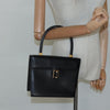 Secondhand Gucci Vintage Handbag Black Leather Bags