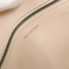 Balenciaga Papier A6 Zip Around Classic Studs Bag Shearling