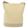 Secondhand Burberry Shoulder Bag Beige Leather Bags