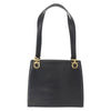 Salvatore Ferragamo Gancini Shoulder Bag Leather