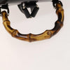 Secondhand Gucci Vintage Bamboo Backpack Nylon and