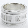 Tiffany & Co. Atlas X Closed Ring Silver 925