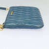 Secondhand Miu Miu Zip Wristlet Pouch Matelasse