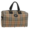 Secondhand Burberry Nova check boston bag