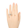 Chanel Matelasse Ring Platinum