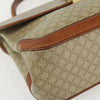 Celine Vintage Macadam Handbag Canvas and Leather