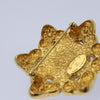 Chanel Baroque CC Brooch Metal