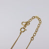 Secondhand Christian Dior CD Pendant Necklace Gold-plated