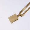 Secondhand Christian Dior CD Pendant Necklace Gold-plated