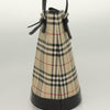 Secondhand Burberry Nova Check Tote canvas check pattern