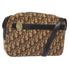 Christian Dior Vintage Trotter Shoulder Bag Canvas