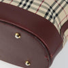 Burberry Nova Check Tote Canvas and Leather