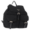 Prada Double Front Pocket Backpack Tessuto