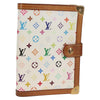 Secondhand Louis Vuitton Agenda Cover Canvas Multicolor