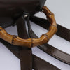 Secondhand Gucci Vintage Bamboo Backpack Nylon and
